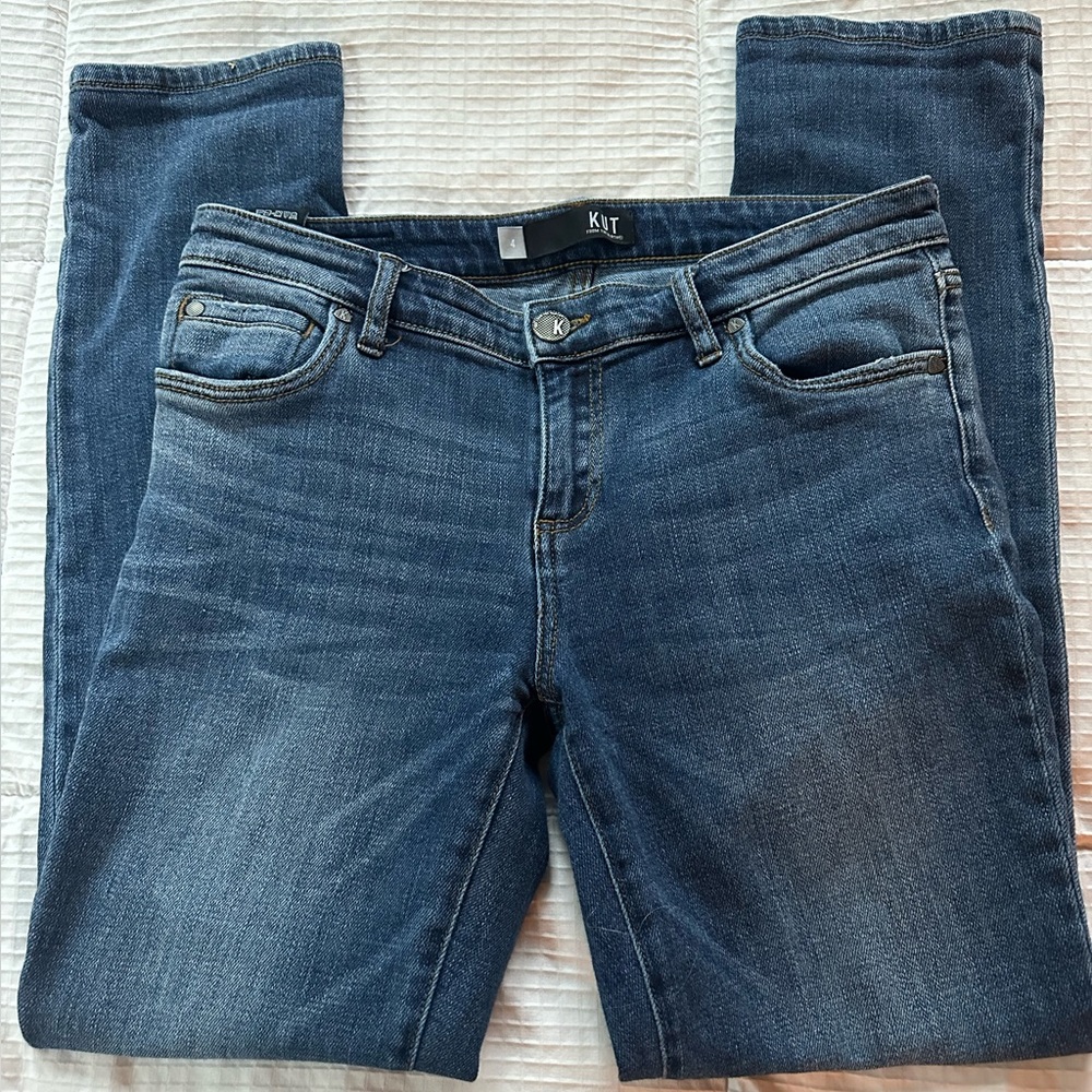 Kut from the Kloth Catherine Boyfriend Denim Jeans - Size 4